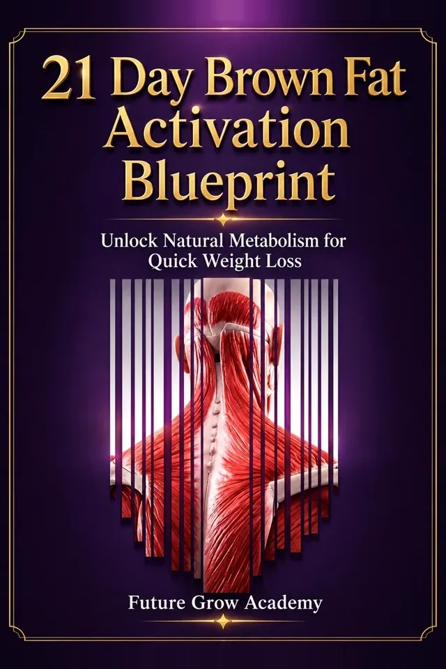 21 Day Brown Fat Activation Blueprint — ebook cover by Future Grow Academy